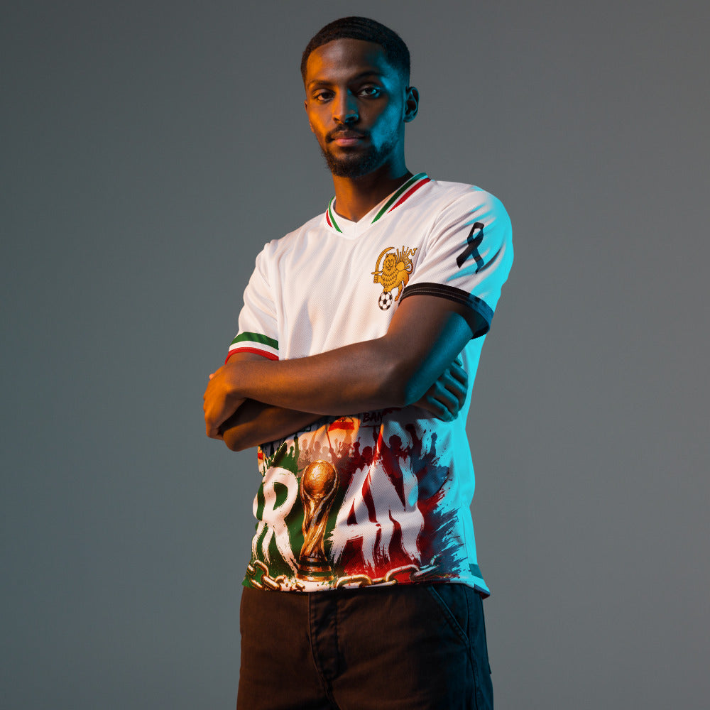 Iran World Cup Football Jersey – Lion & Sun 18/19 Oversized Shirt