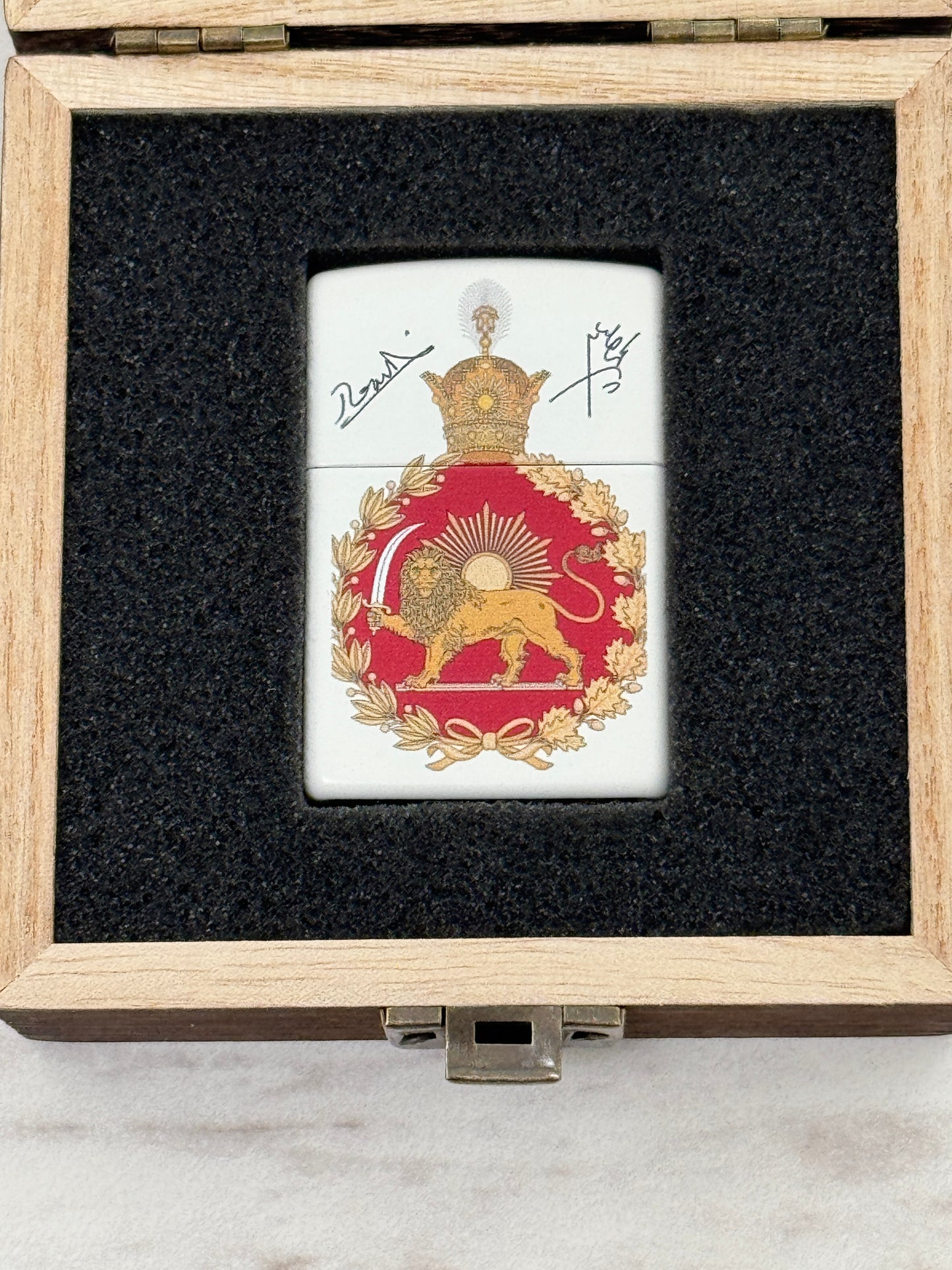 Royal Pahlavi Signature Zippo
