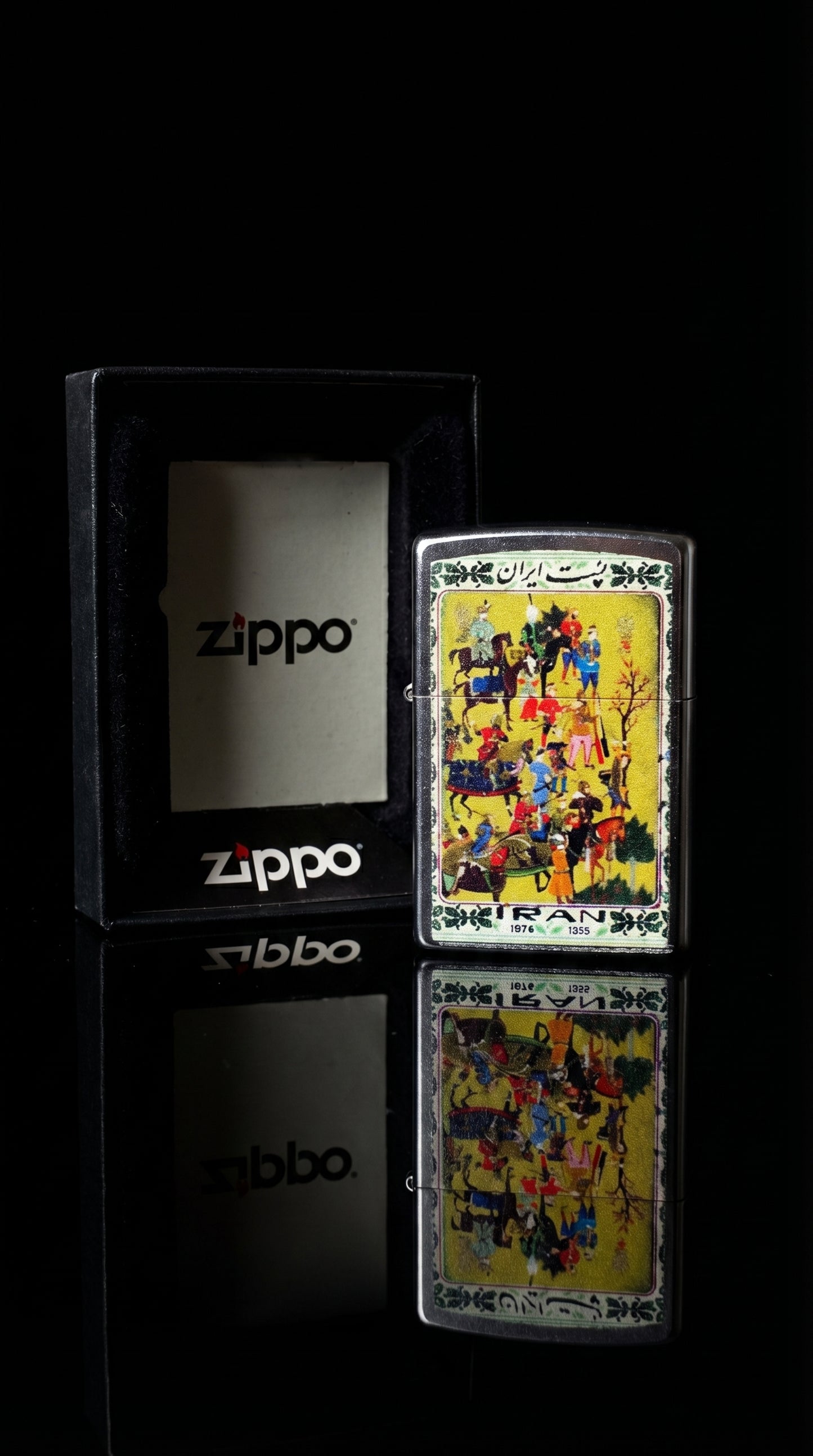 Shahnameh Design Zippo – Metal Body