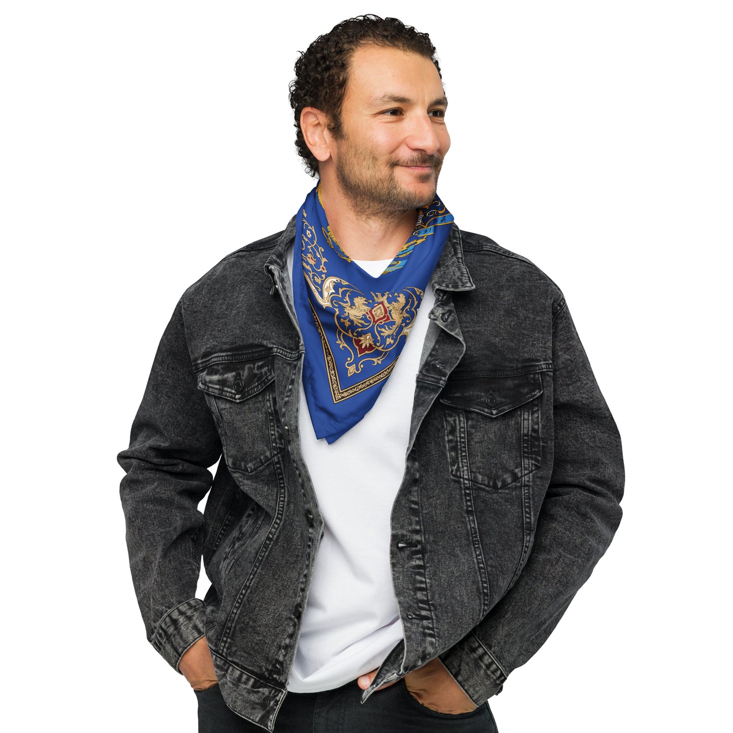 Shahanshahi-Blue-All-over print bandana