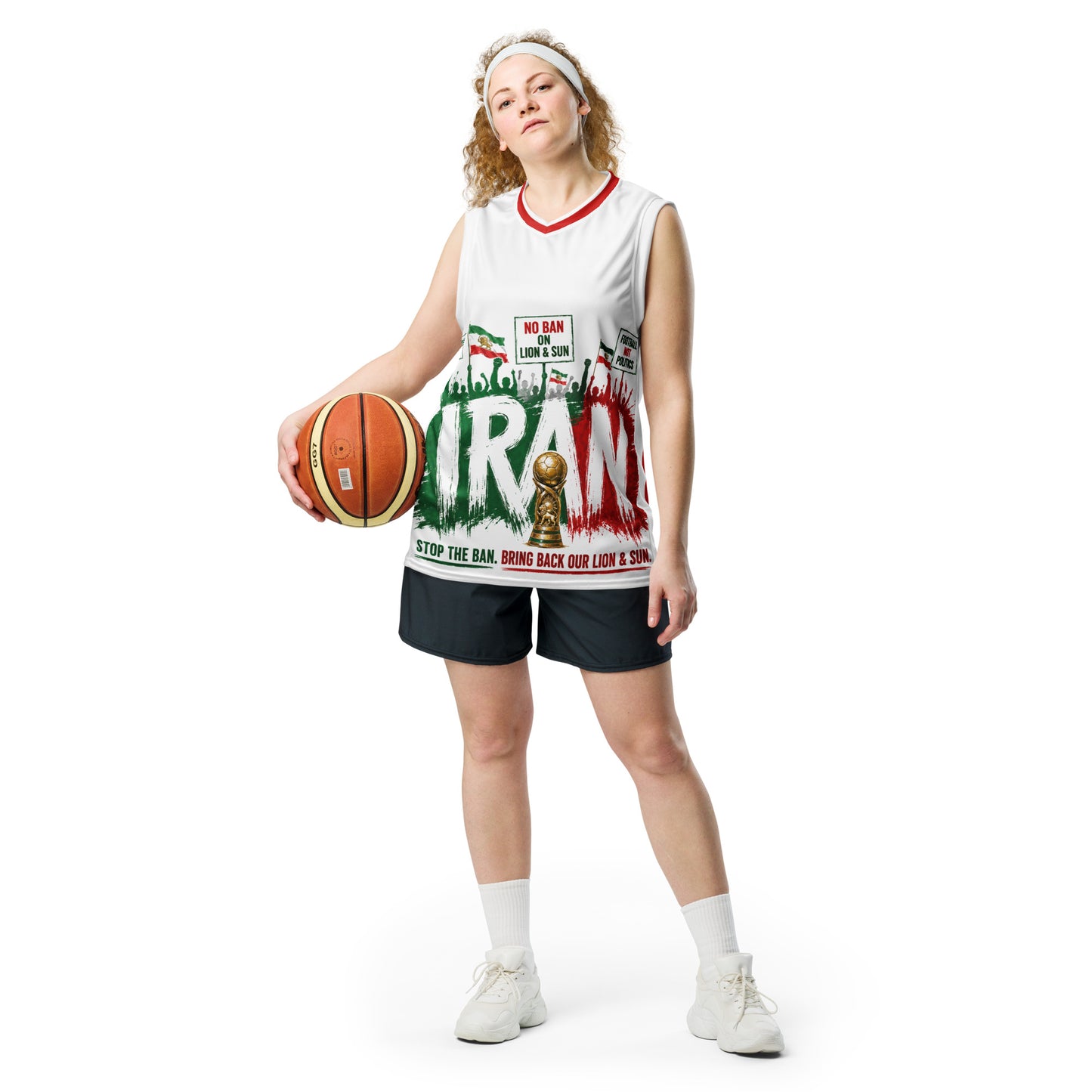 Worldcup2026-Recycled unisex basketball jersey