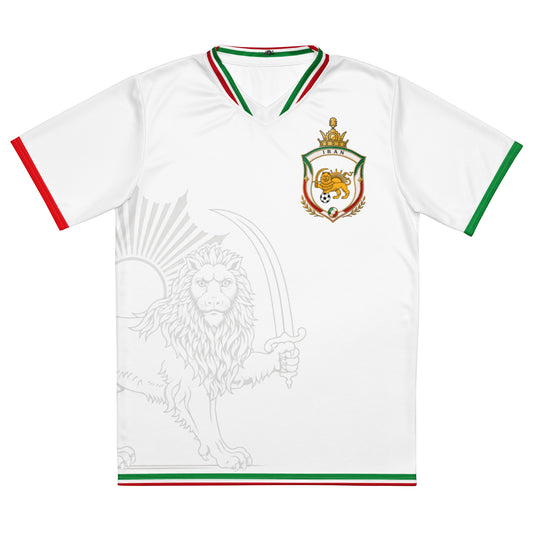 Iran Team Melli Jersey | White Football Shirt Unisex | جرسی تیم ملی ایران