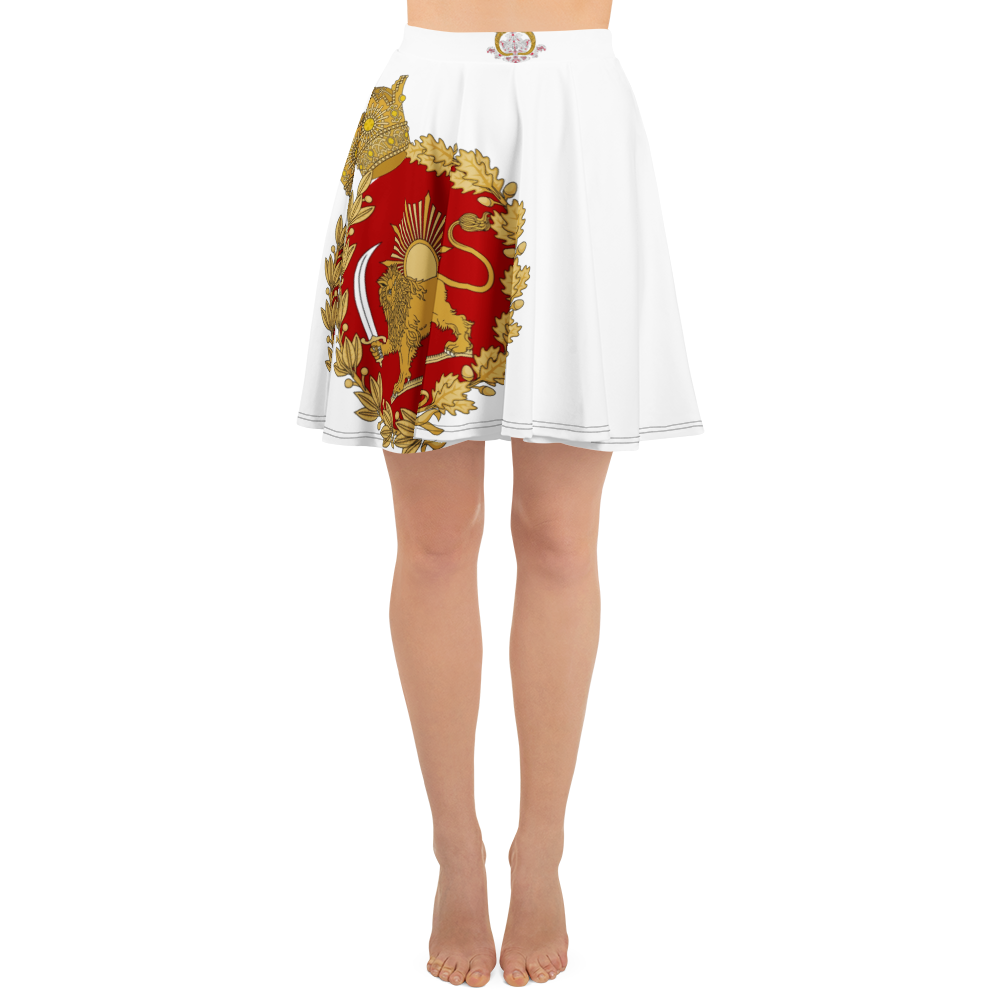 Persian Crown Skirt-Skater Skirt