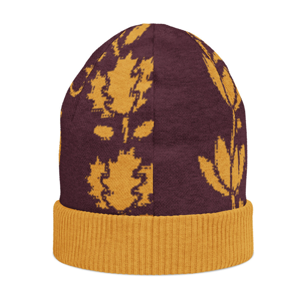 Lion & Sun Knitted beanie