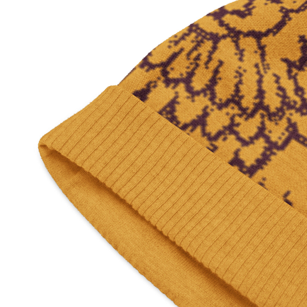 Lion & Sun Knitted beanie