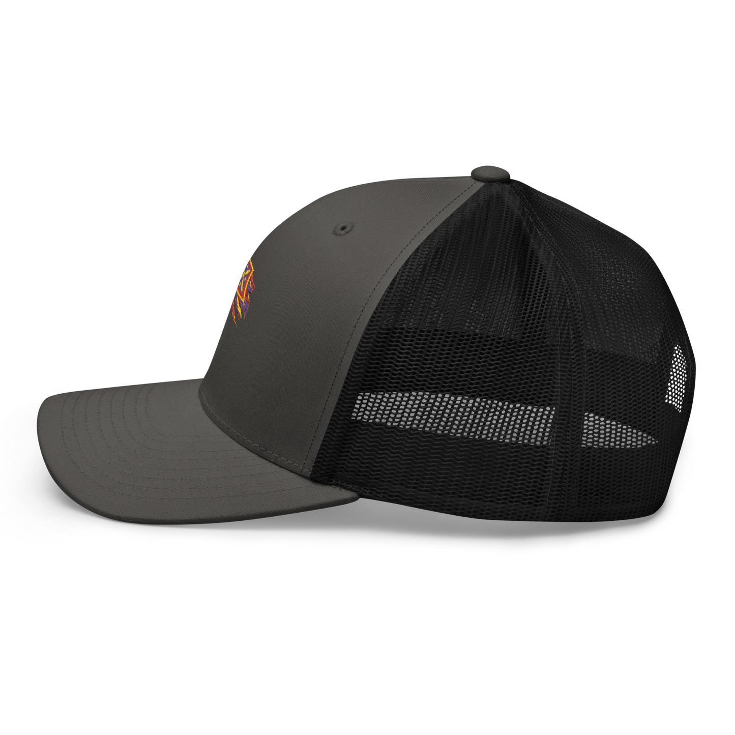 charcoal-black