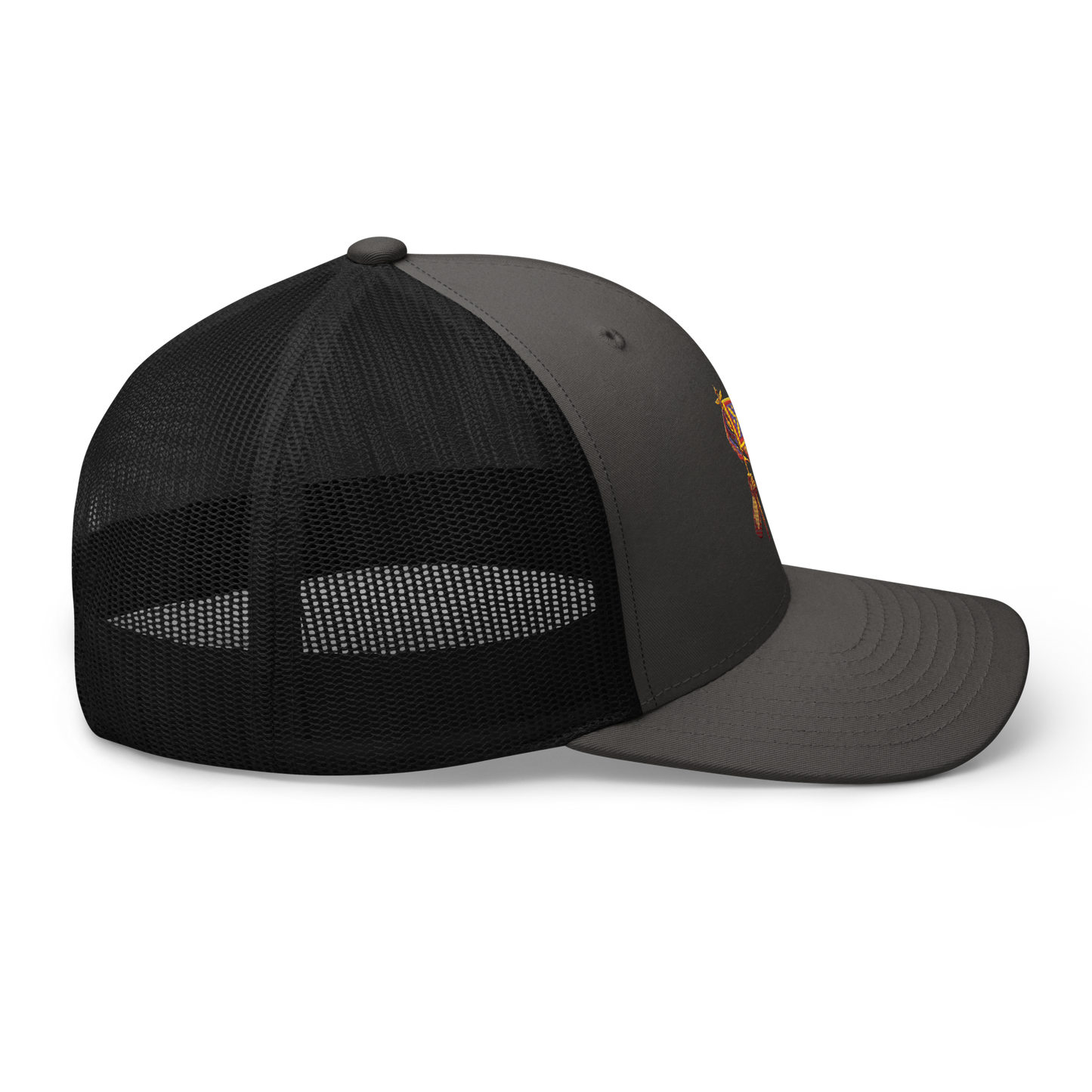 charcoal-black