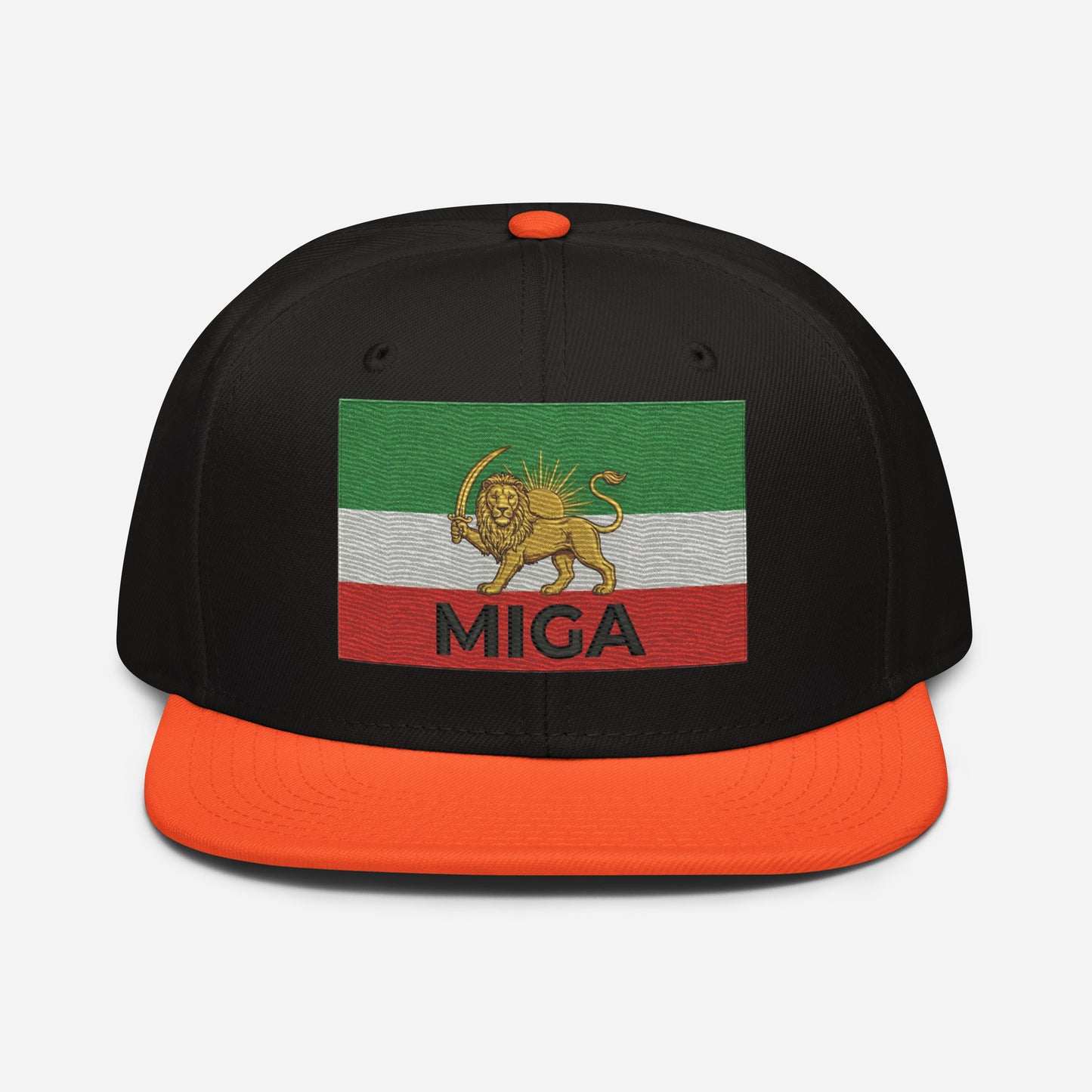 orange-black-black