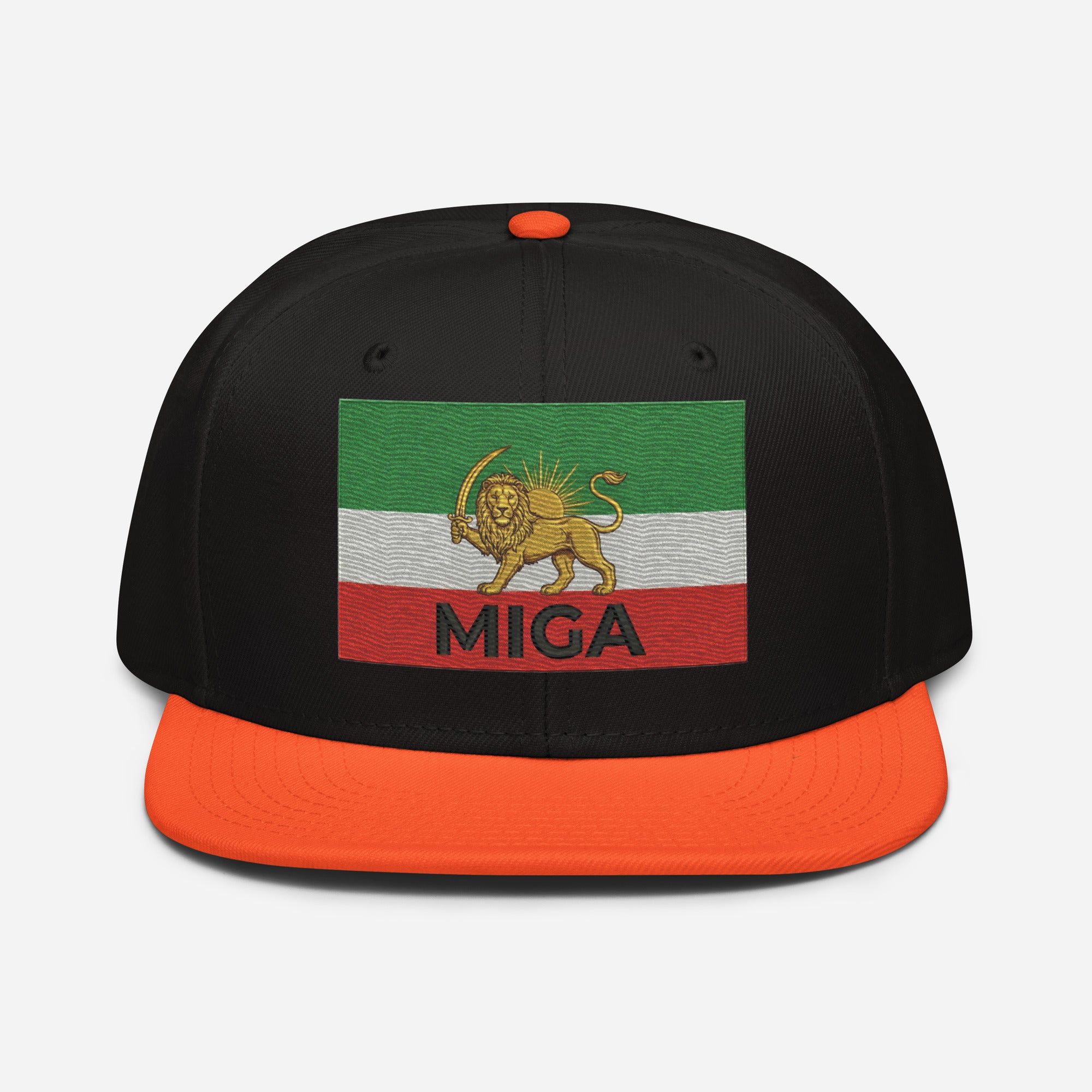 orange-black-black