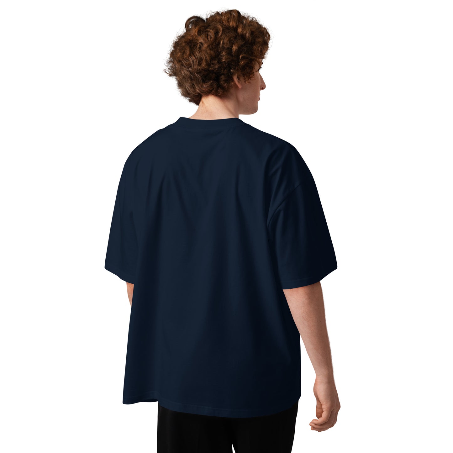 MOOSHALI&MOOJALI-Unisex organic oversized high neck t-shirt