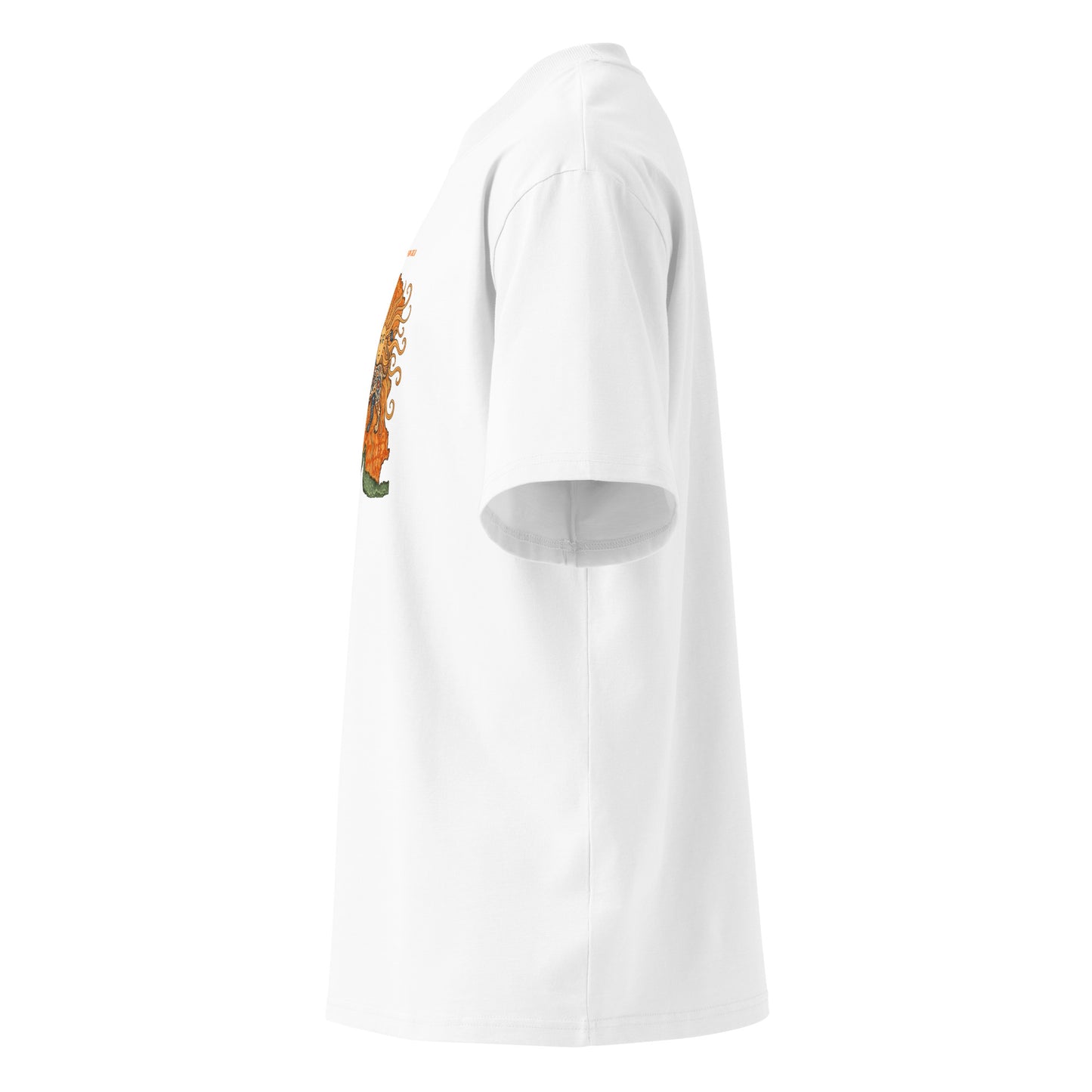 Caspian-to-PERSIANGulfUnisex organic oversized high neck t-shirt