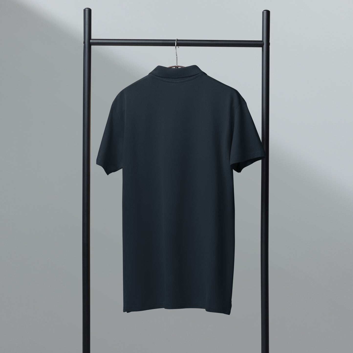 DERAFSHE. Embroidered -Premium pique polo shirt
