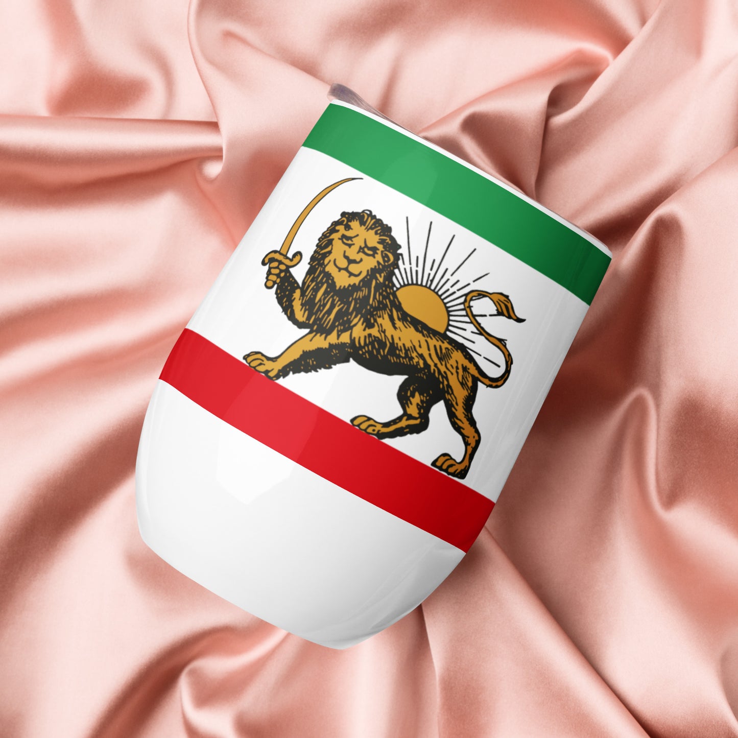 Lion&Sun-Wine tumbler